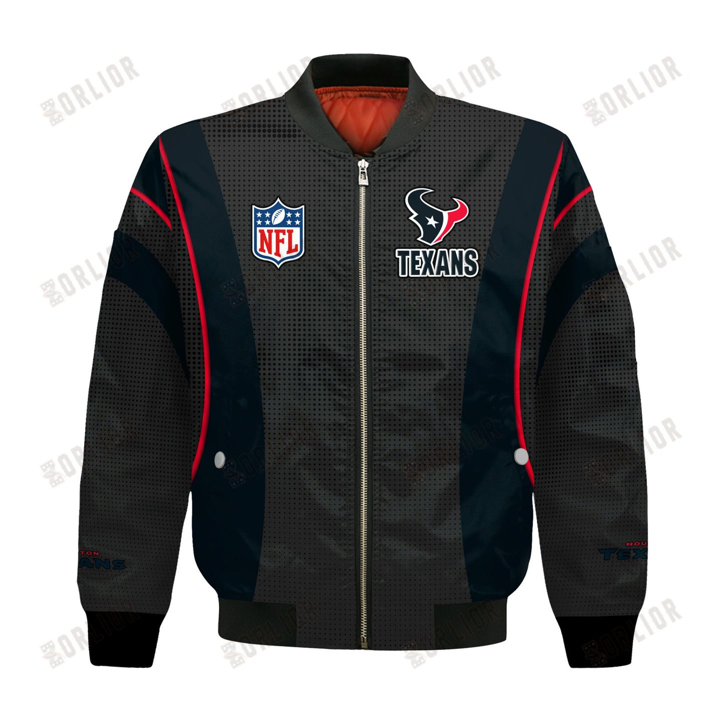 Houston Texans Football Team 2024- 25 Shining Star Bomber Jacket