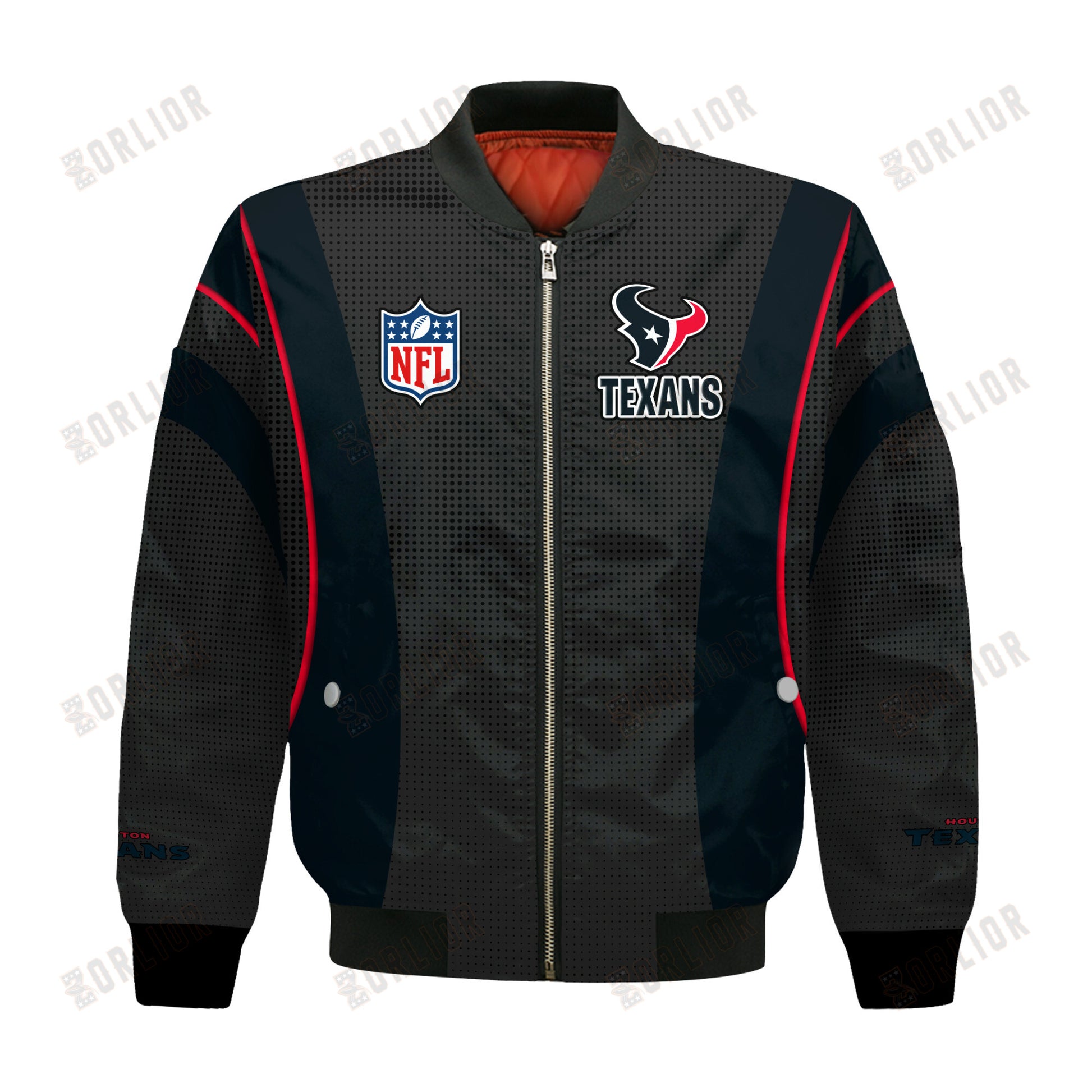 Houston Texans Football Team 2024- 25 Shining Star Bomber Jacket