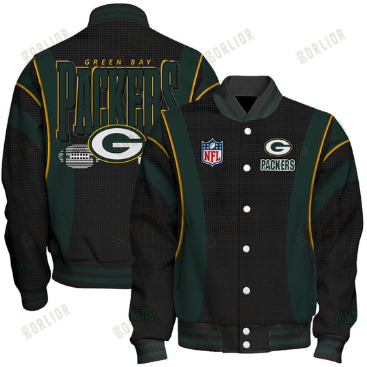 Green Bay Packers Football Team 2024- 25 Shining Star Unisex Varsity Jacket