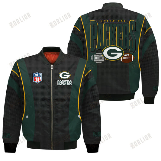 Green Bay Packers Football Team 2024- 25 Shining Star Bomber Jacket
