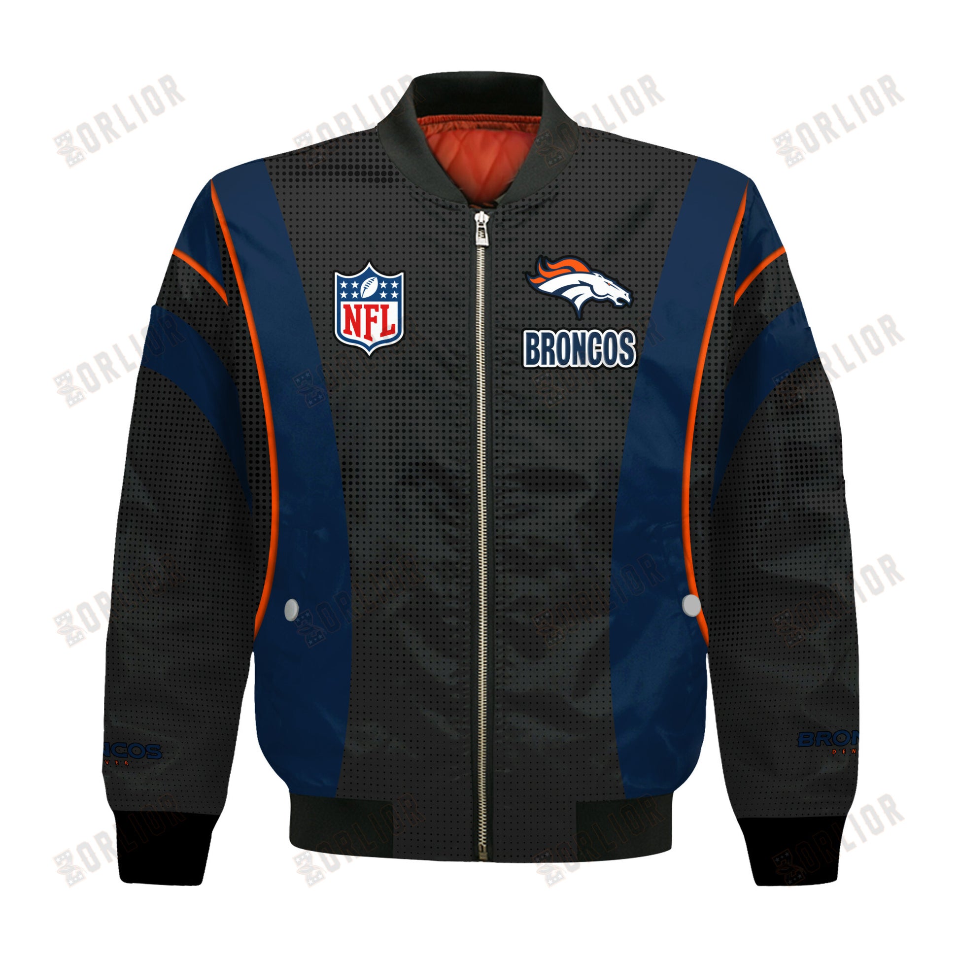 Denver Broncos Football Team 2024- 25 Shining Star Bomber Jacket