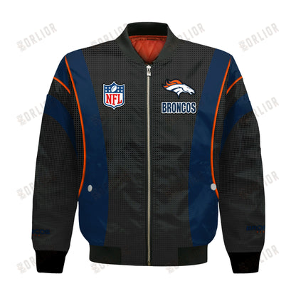 Denver Broncos Football Team 2024- 25 Shining Star Bomber Jacket
