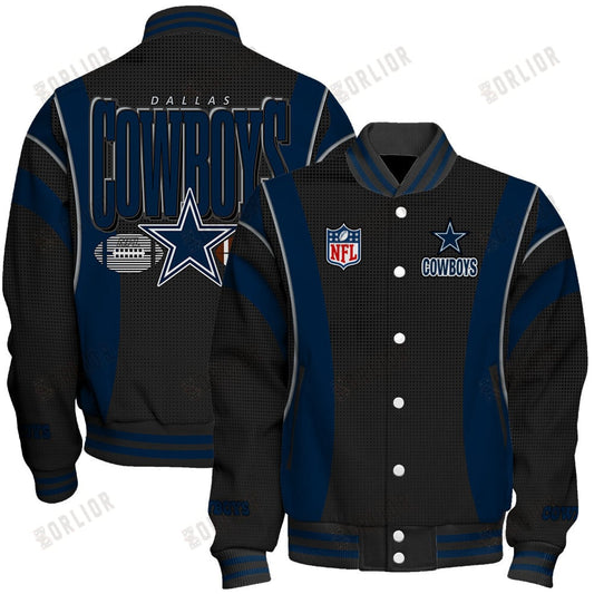 Dallas Cowboys Football Team 2024- 25 Shining Star Unisex Varsity Jacket