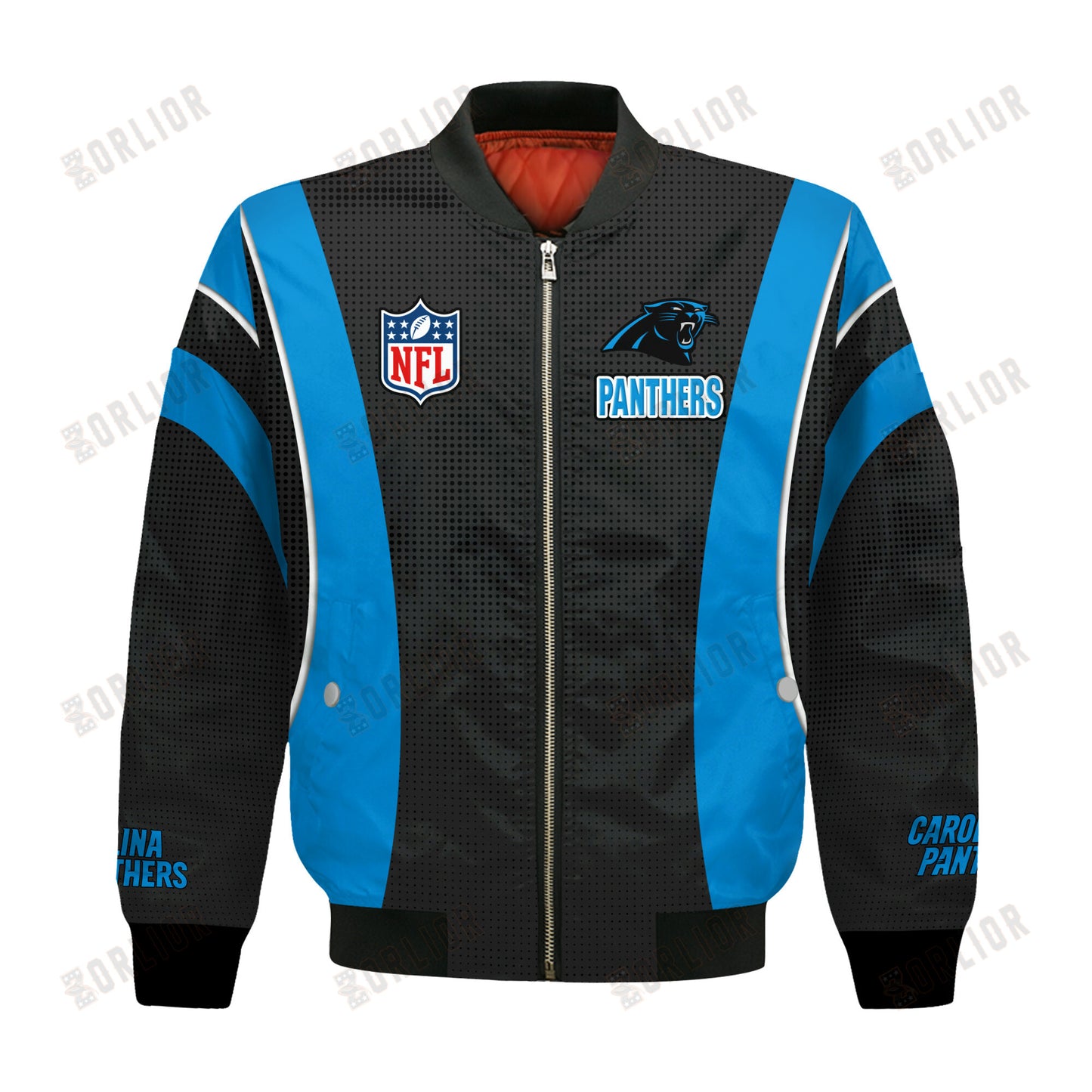 Carolina Panthers Football Team 2024- 25 Shining Star Bomber Jacket