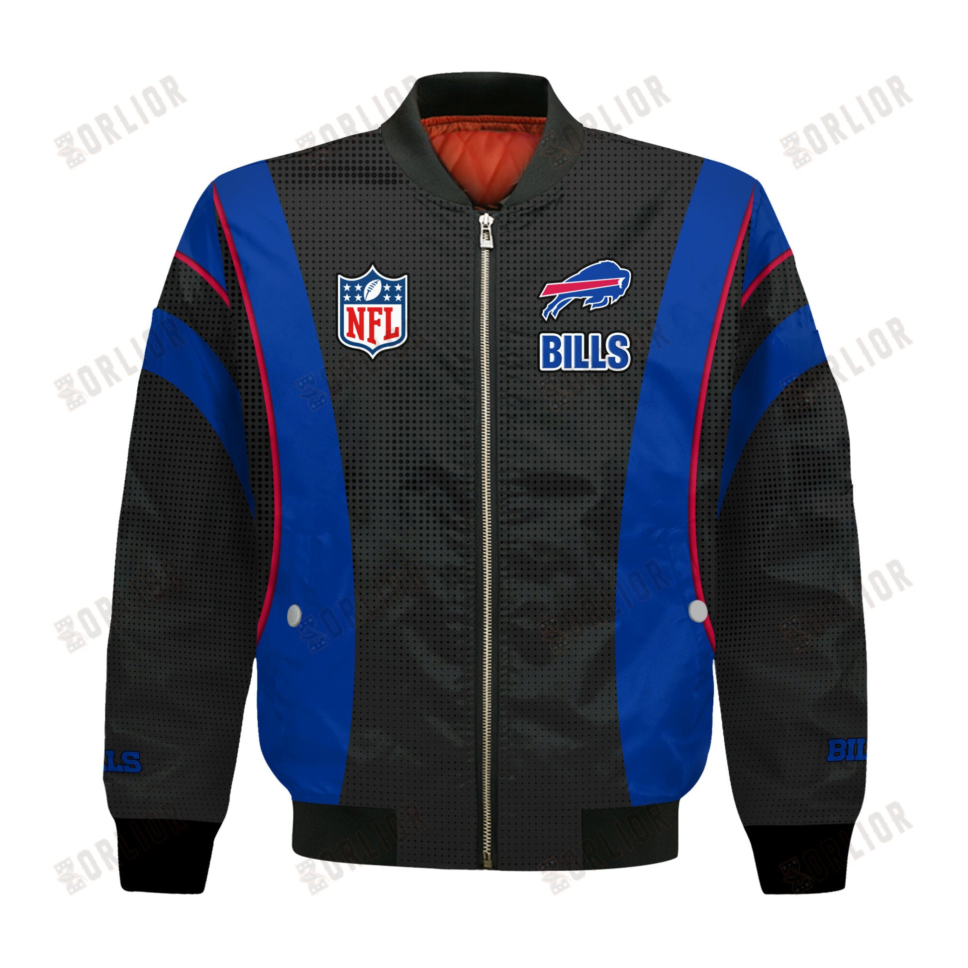Buffalo Bills Football Team 2024- 25 Shining Star Bomber Jacket