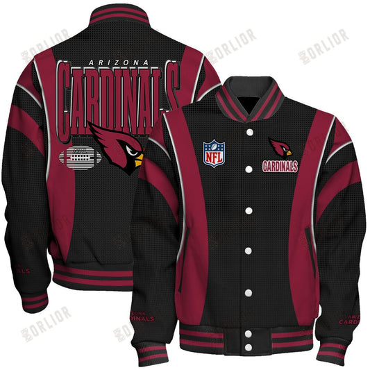 Arizona Cardinals Football Team 2024- 25 Shining Star Unisex Varsity Jacket