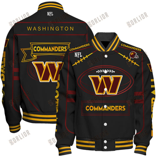 Washington Commanders Football Team 2024- 25 Victory Is Ours Unisex Varsity Jacket