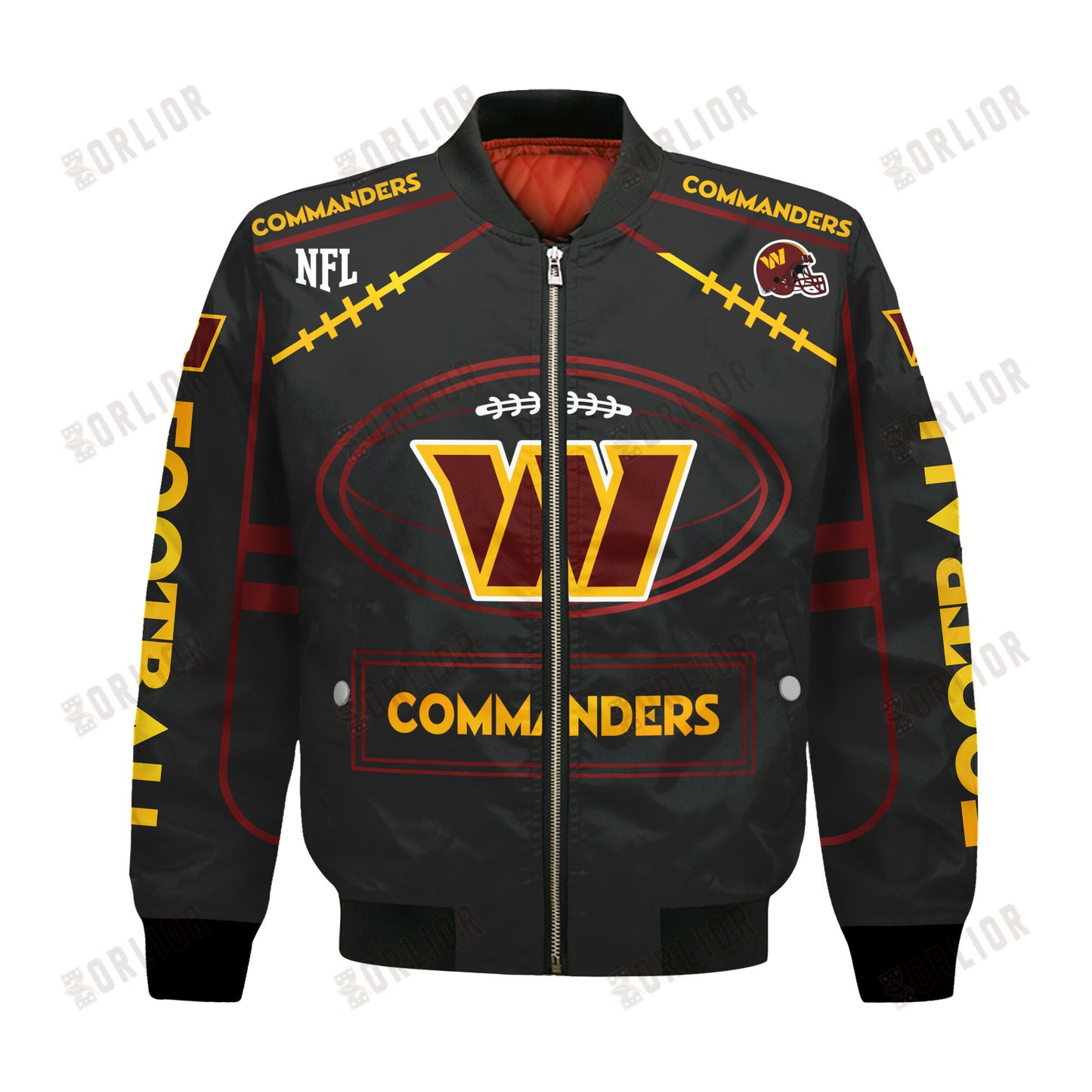 Washington Commanders Football Team 2024- 25 Victory Is Ours Bomber Jacket