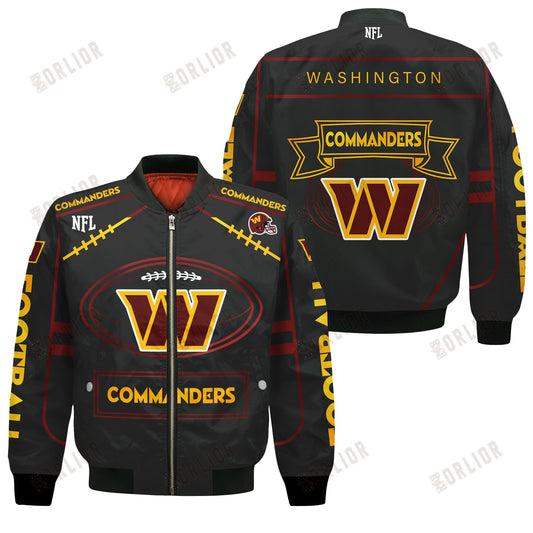 Washington Commanders Football Team 2024- 25 Victory Is Ours Bomber Jacket
