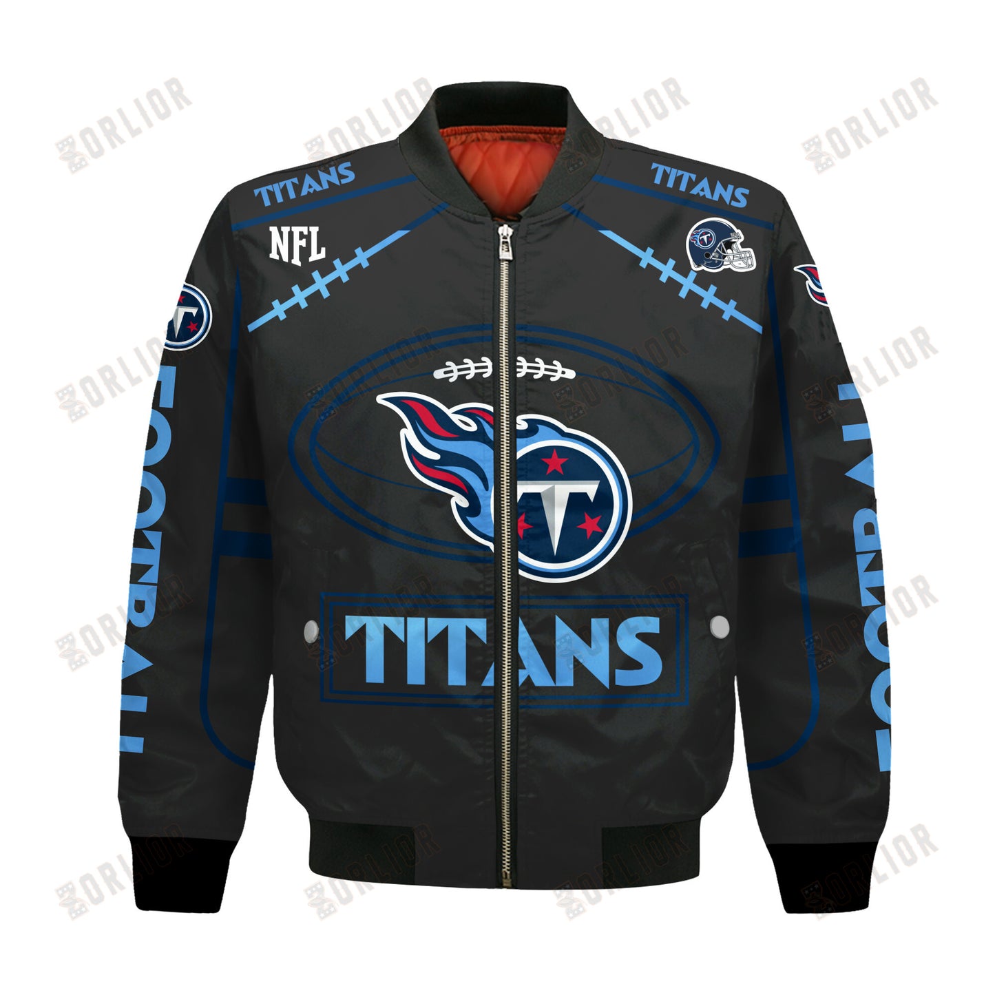 Tennessee Titans Football Team 2024- 25 Victory Is Ours Bomber Jacket