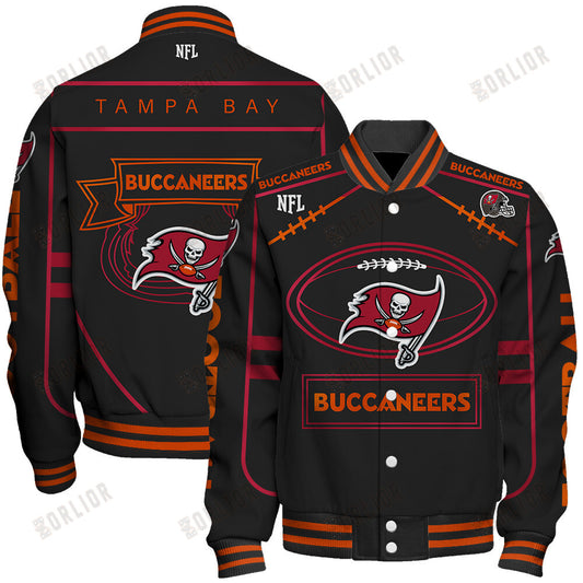 Tampa Bay Buccaneers Football Team 2024- 25 Victory Is Ours Unisex Varsity Jacket