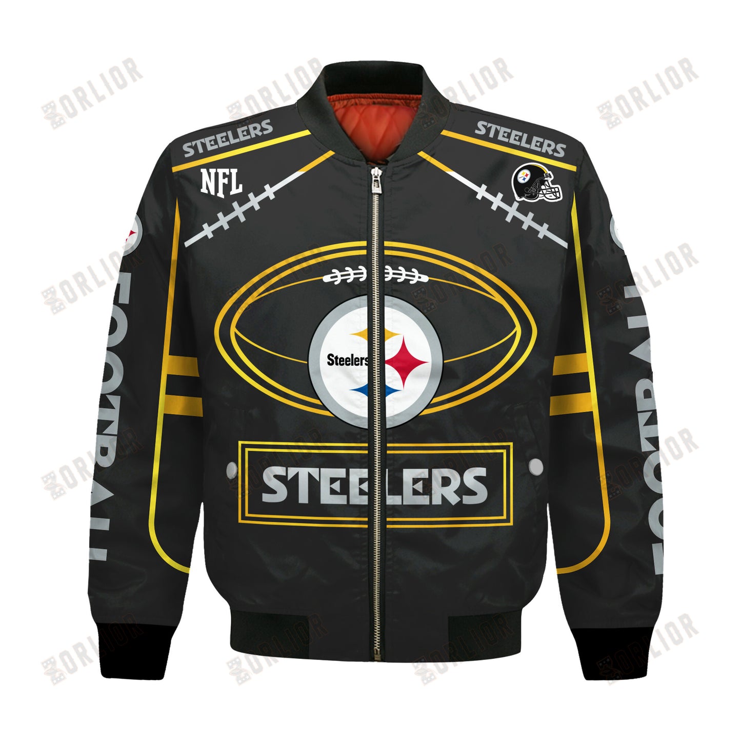 Pittsburgh Steelers Football Team 2024- 25 Victory Is Ours Bomber Jacket