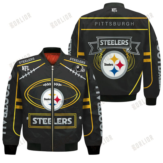 Pittsburgh Steelers Football Team 2024- 25 Victory Is Ours Bomber Jacket