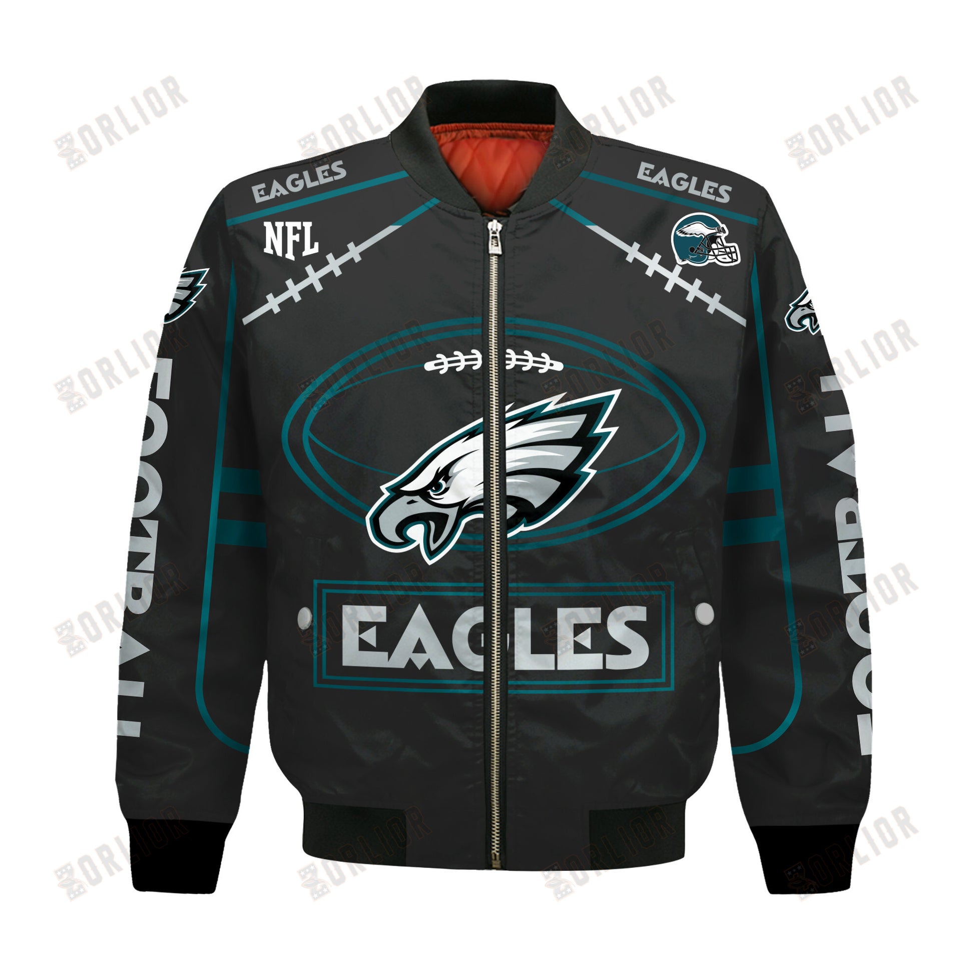Philadelphia Eagles Football Team 2024- 25 Victory Is Ours Bomber Jacket