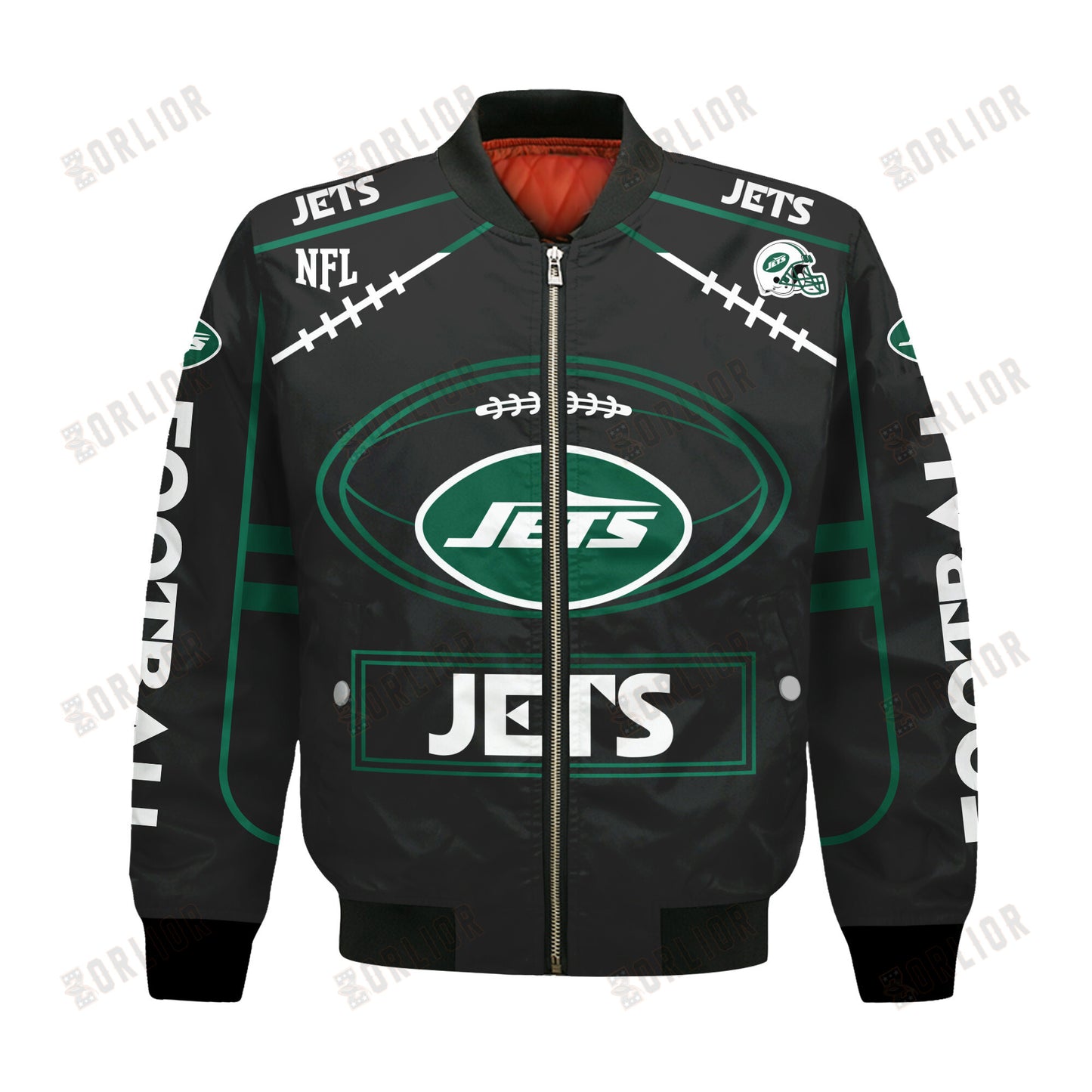 New York Jets Football Team 2024- 25 Victory Is Ours Bomber Jacket