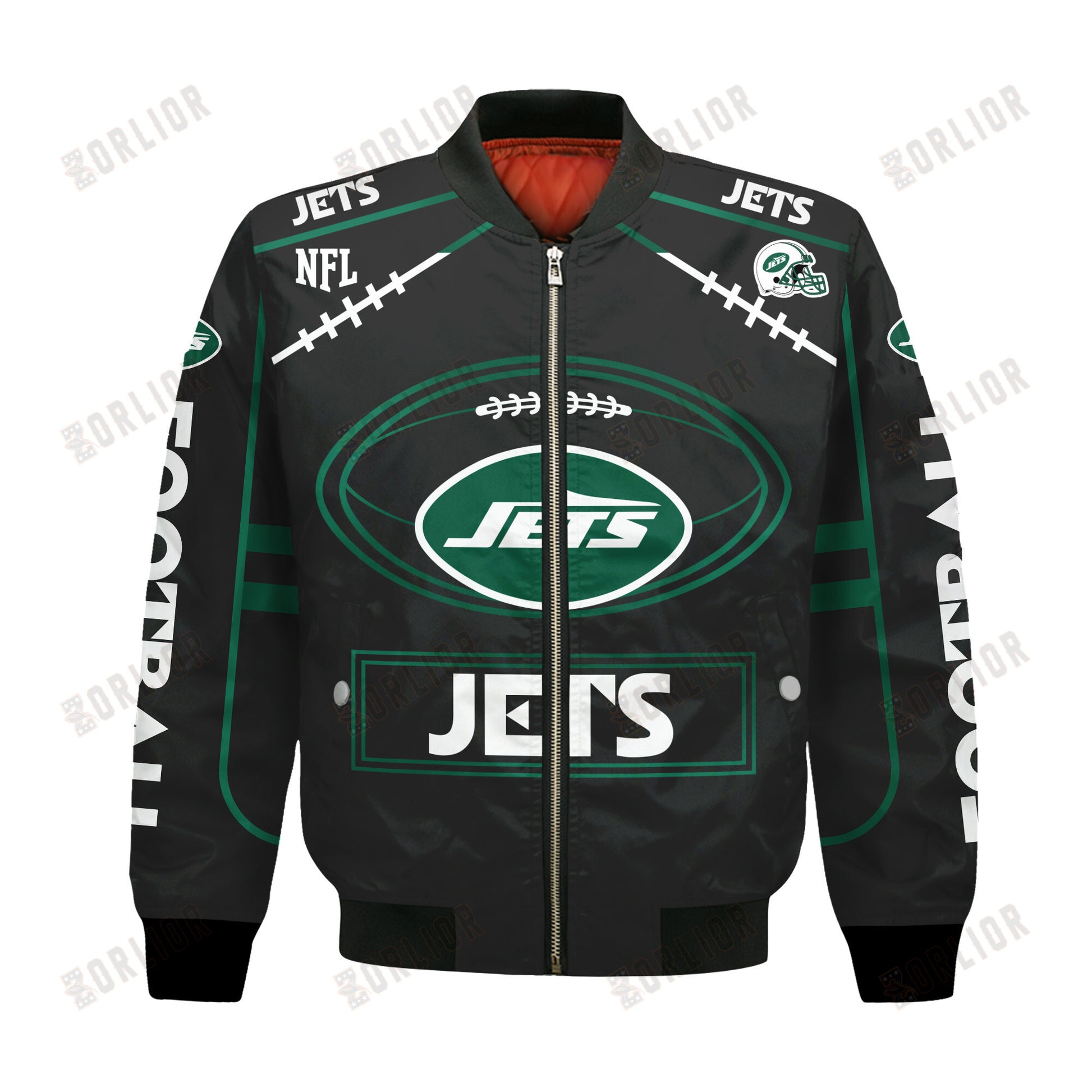 New York Jets Football Team 2024- 25 Victory Is Ours Bomber Jacket