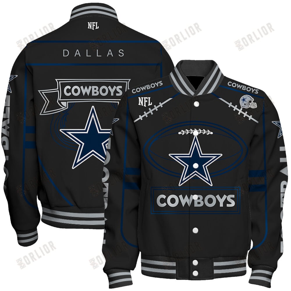Dallas Cowboys Football Team 2024- 25 Victory Is Ours Unisex Varsity Jacket