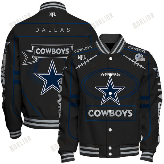 Dallas Cowboys Football Team 2024- 25 Victory Is Ours Unisex Varsity Jacket