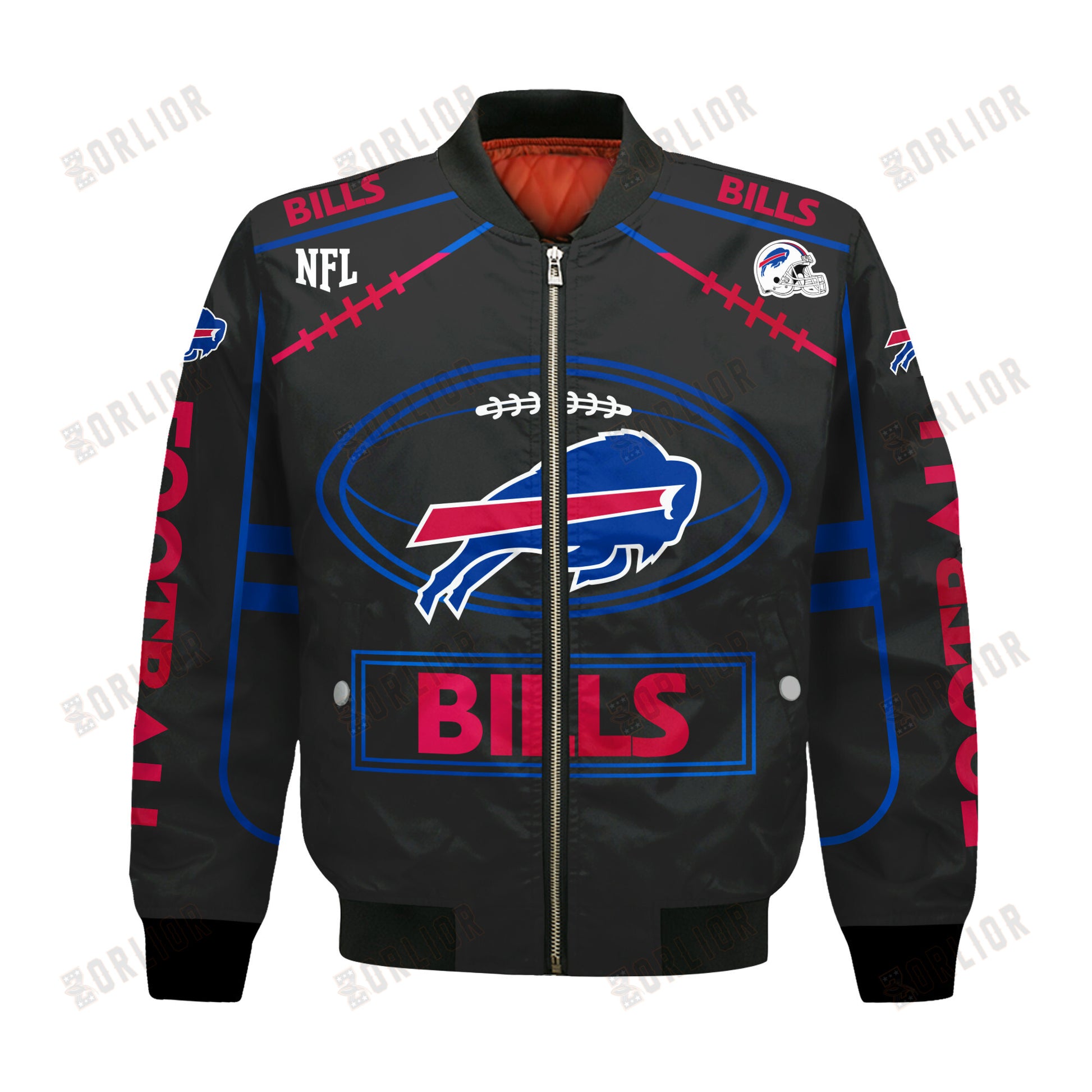 Buffalo Bills Football Team 2024- 25 Victory Is Ours Bomber Jacket