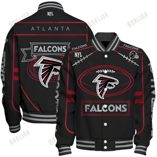 Atlanta Falcons Football Team 2024- 25 Victory Is Ours Unisex Varsity Jacket