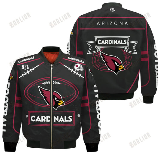 Arizona Cardinals Football Team 2024- 25 Victory Is Ours Bomber Jacket