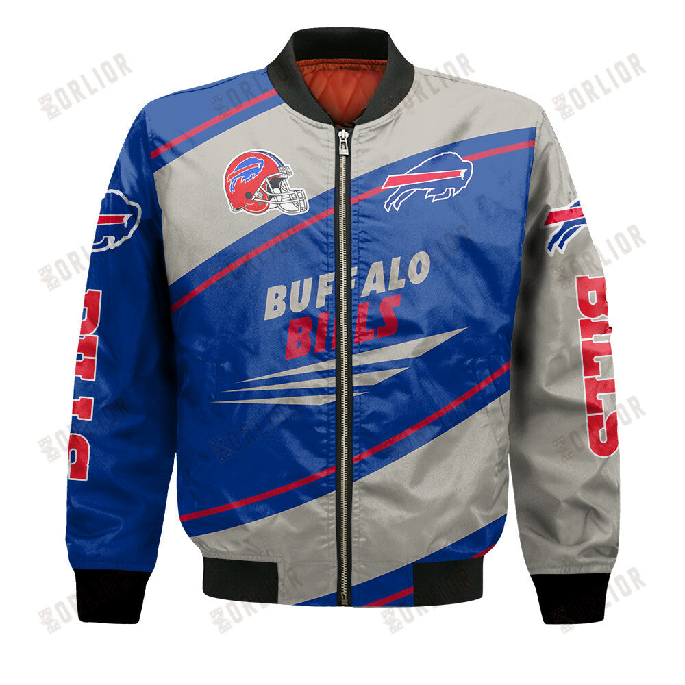 Buffalo Bills Football Team 2024- 25 Seismic Shake Bomber Jacket