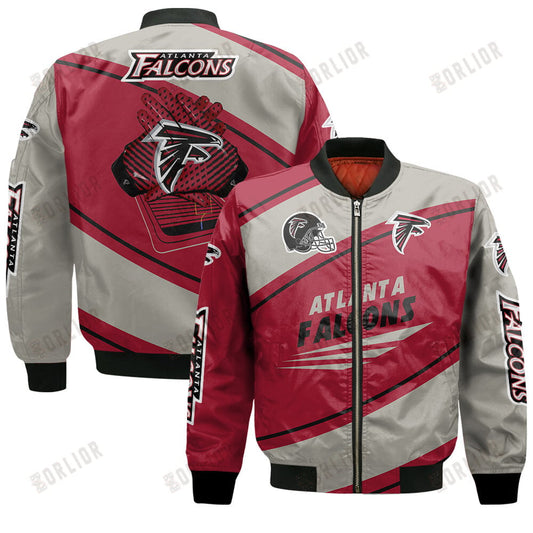 Atlanta Falcons Football Team 2024- 25 Seismic Shake Bomber Jacket