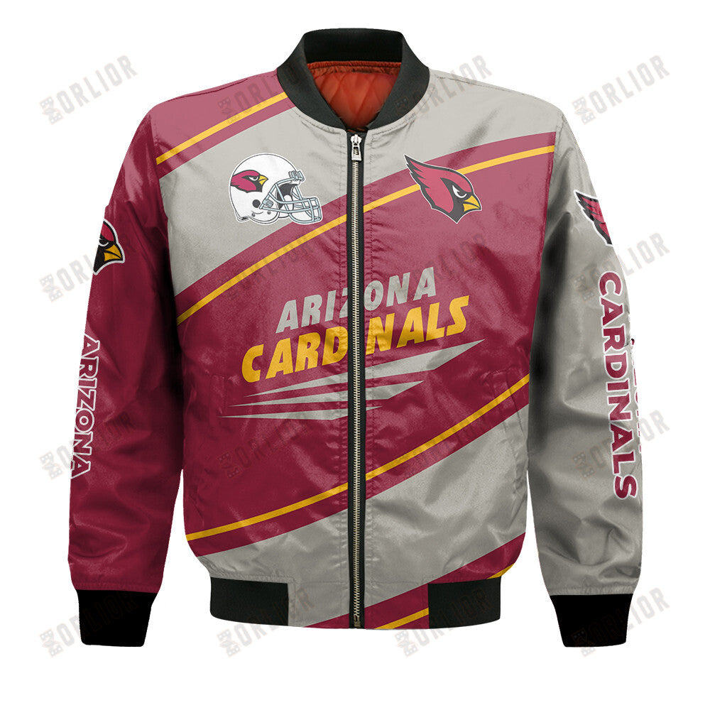 Arizona Cardinals Football Team 2024- 25 Seismic Shake Bomber Jacket