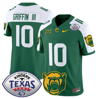 Baylor Bears 2024 Texas Bowl Vapor Limited Jersey - All Stitched