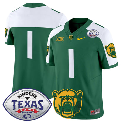 Baylor Bears 2024 Texas Bowl Vapor Limited Jersey - All Stitched