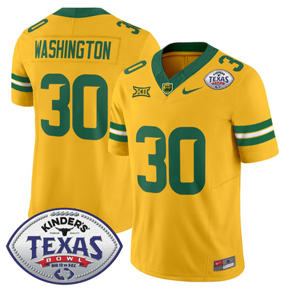 Baylor Bears 2024 Texas Bowl Vapor Limited Jersey - All Stitched