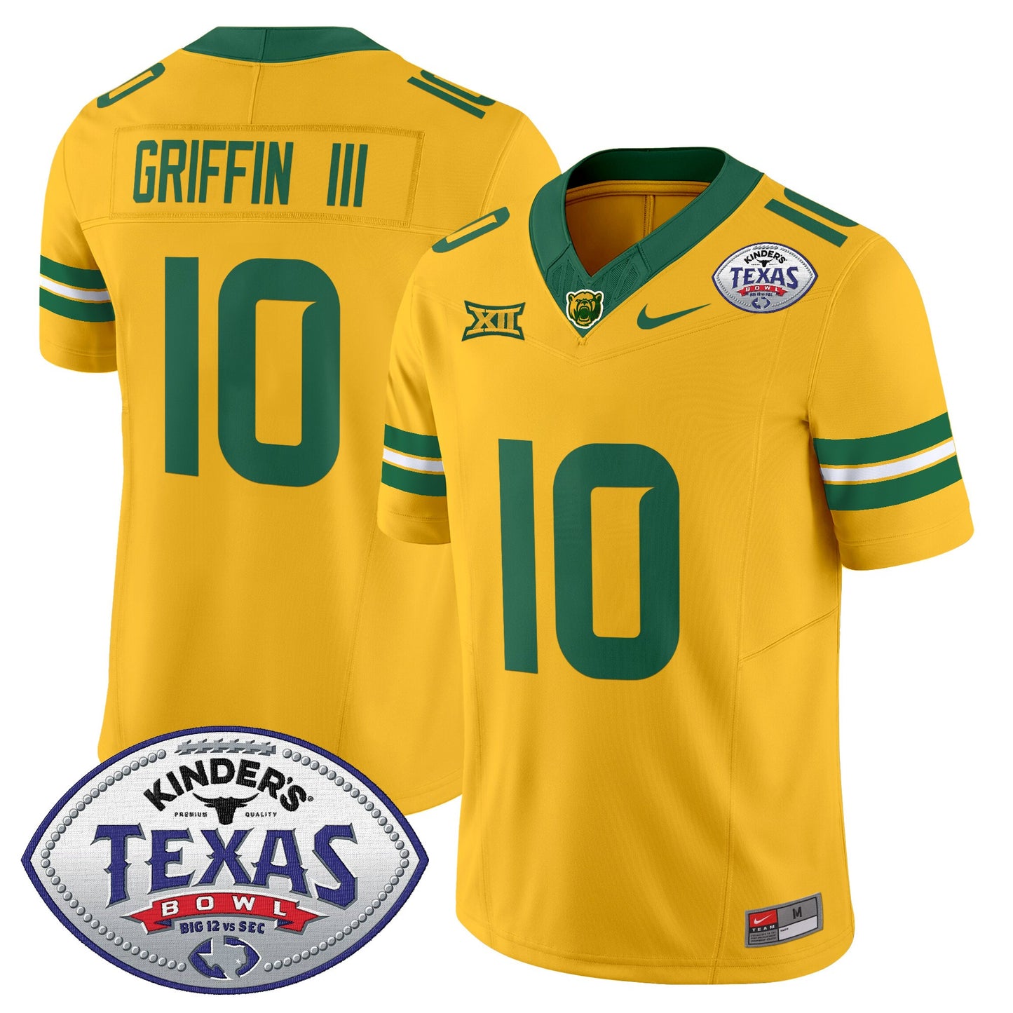 Baylor Bears 2024 Texas Bowl Vapor Limited Jersey - All Stitched