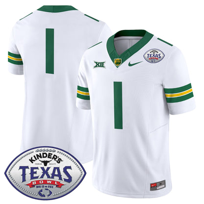 Baylor Bears 2024 Texas Bowl Vapor Limited Jersey - All Stitched