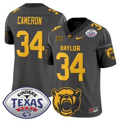 Baylor Bears 2024 Texas Bowl Vapor Limited Jersey - All Stitched