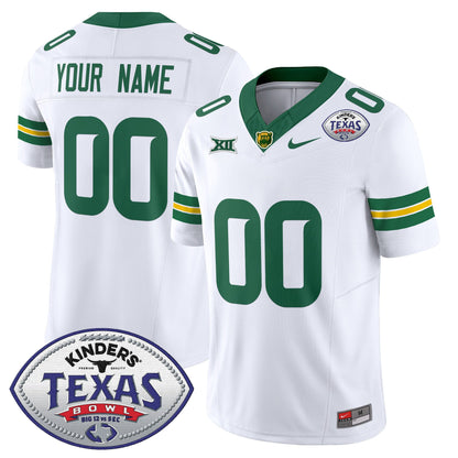 Baylor Bears 2024 Texas Bowl Vapor Limited Custom Jersey - All Stitched