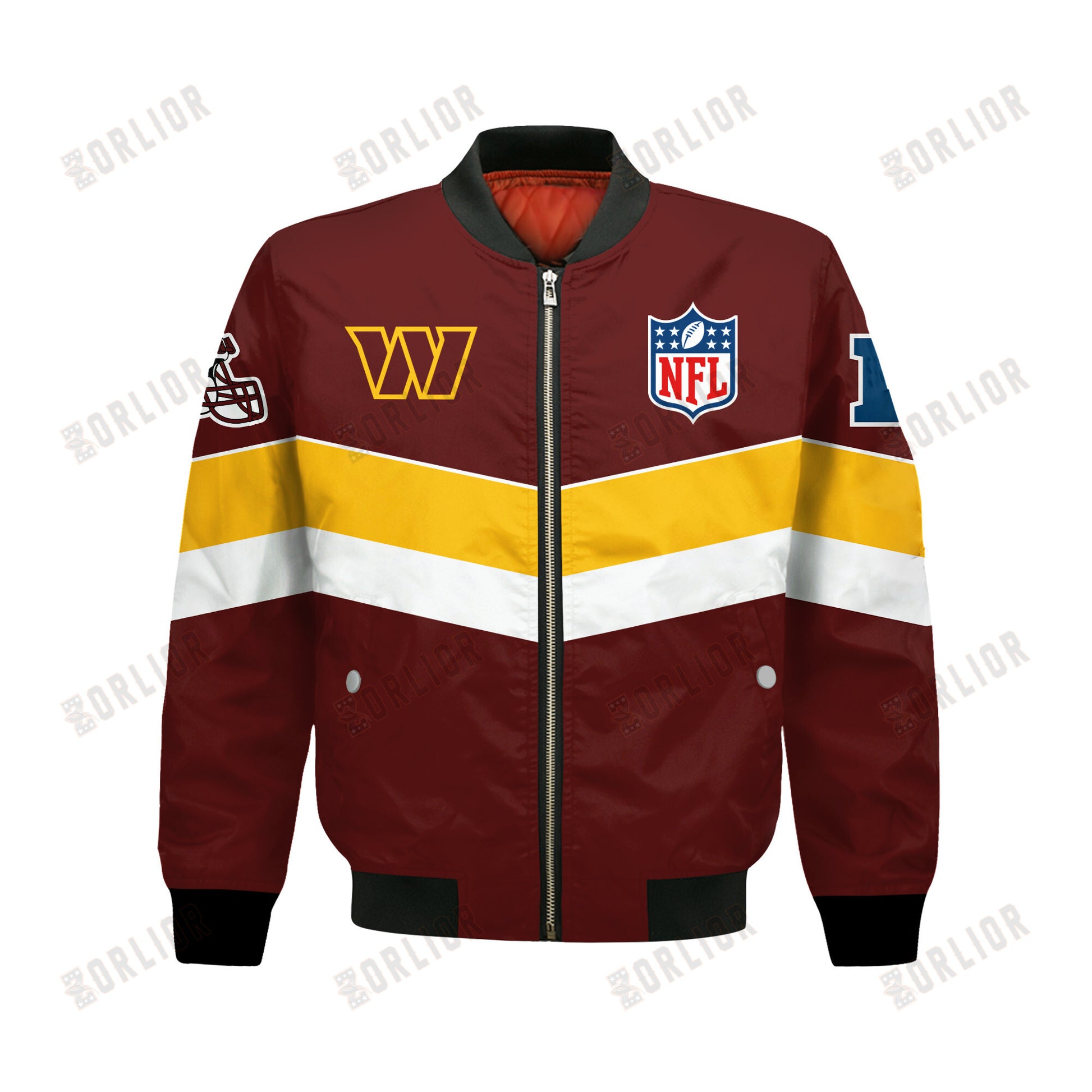 Washington Commanders Football Team 2024 - 25 Unstoppable Bomber Jacket