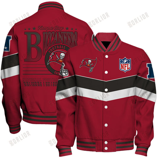 Tampa Bay Buccaneers Football Team 2024 - 25 Unstoppable Unisex Varsity Jacket