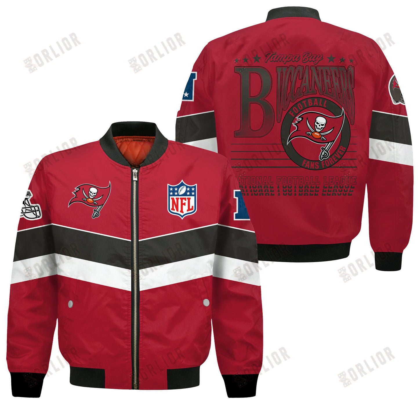 Tampa Bay Buccaneers Football Team 2024 - 25 Unstoppable Bomber Jacket