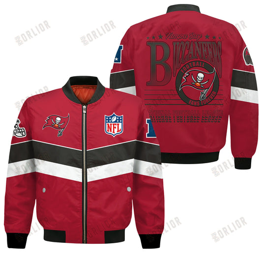 Tampa Bay Buccaneers Football Team 2024 - 25 Unstoppable Bomber Jacket
