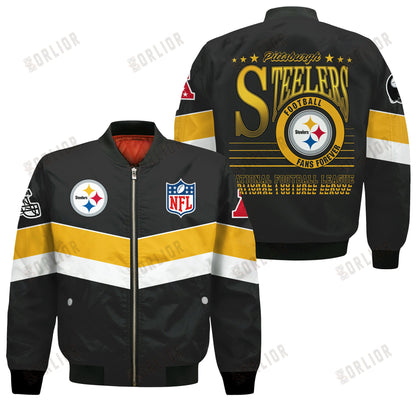 Pittsburgh Steelers Football Team 2024 - 25 Unstoppable Bomber Jacket