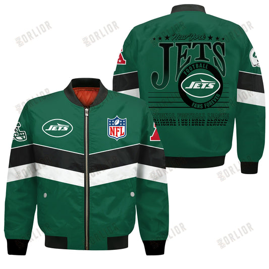 New York Jets Football Team 2024 - 25 Unstoppable Bomber Jacket