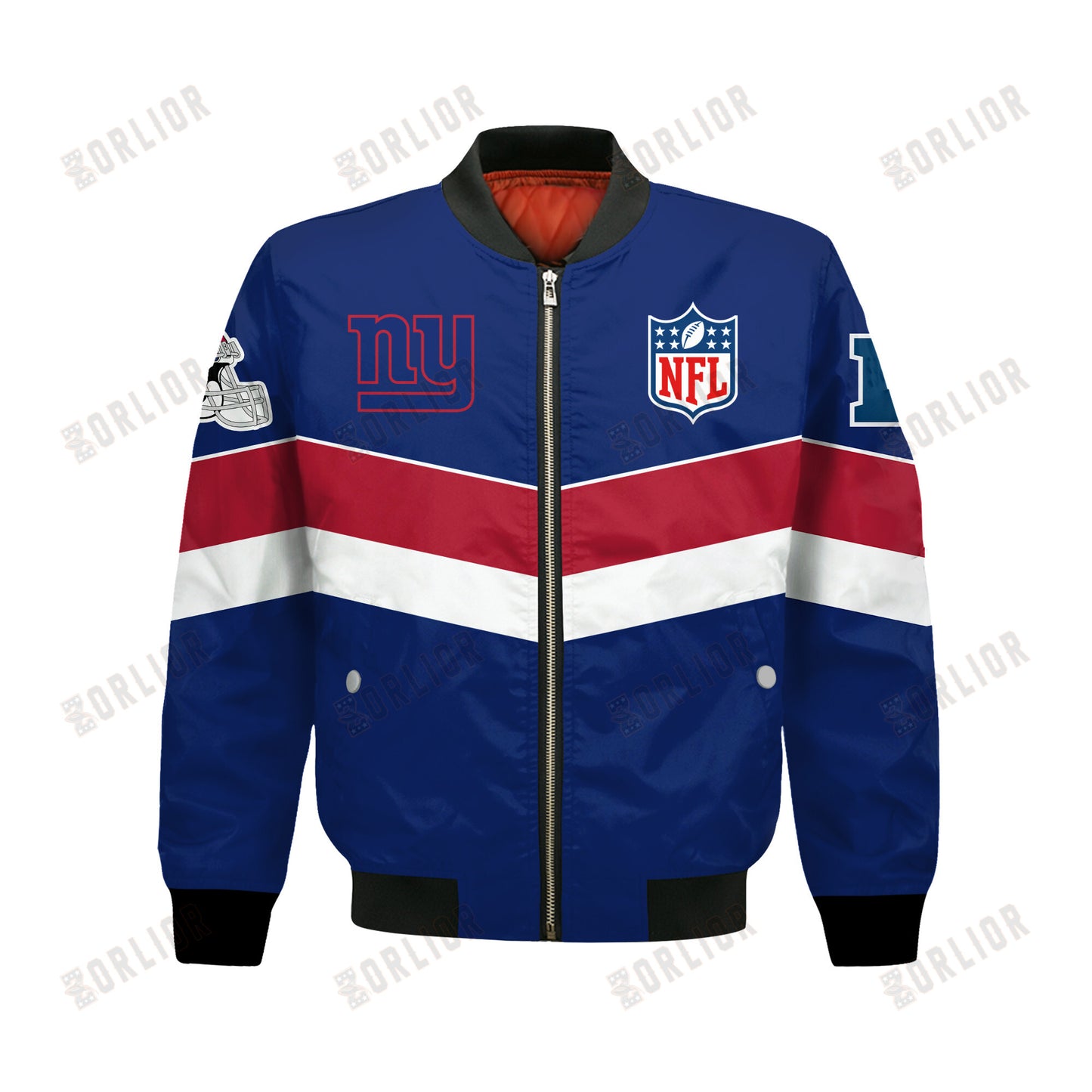 New York Giants Football Team 2024 - 25 Unstoppable Bomber Jacket
