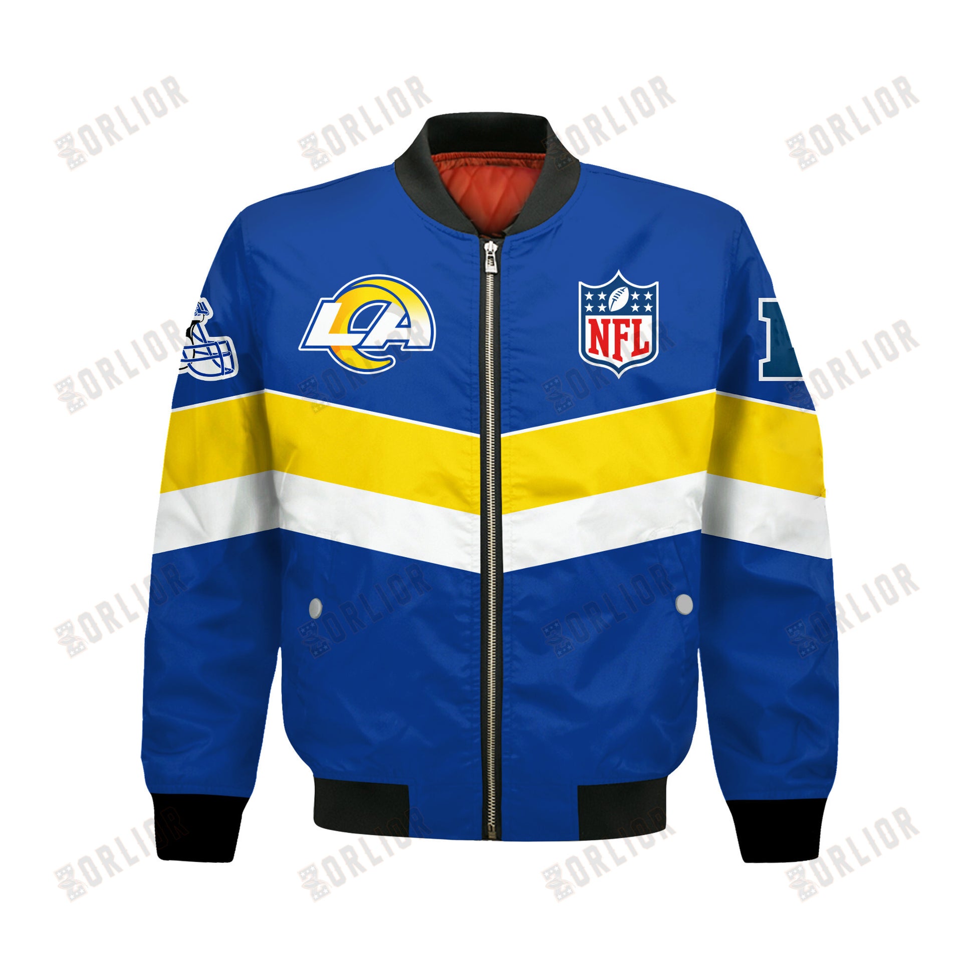 Los Angeles Rams Football Team 2024 - 25 Unstoppable Bomber Jacket
