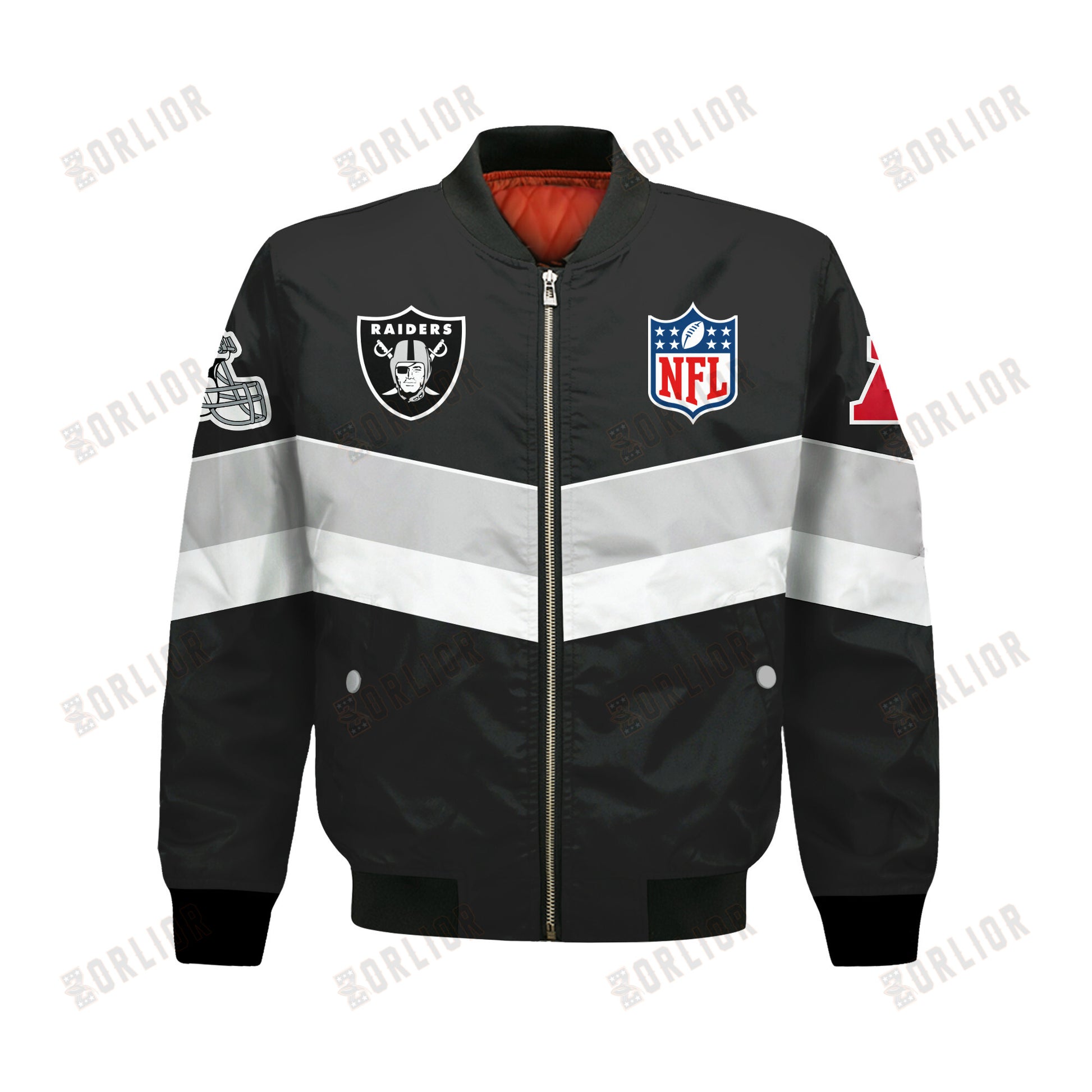 Las Vegas Raiders Football Team 2024 - 25 Unstoppable Bomber Jacket