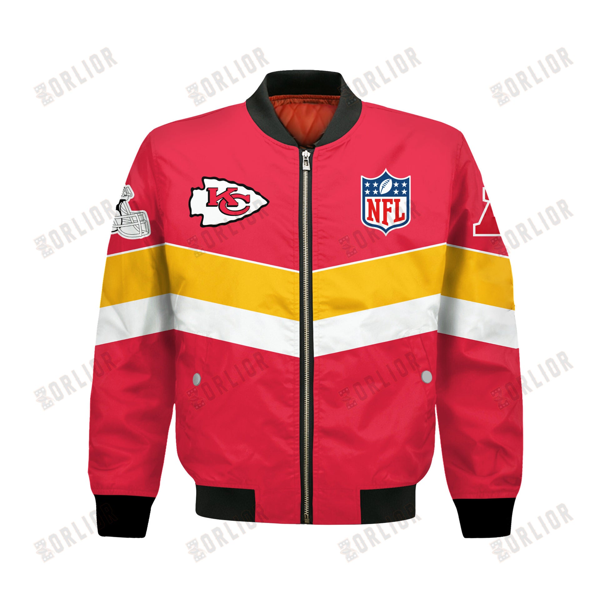 Kansas City Chiefs Football Team 2024 - 25 Unstoppable Bomber Jacket