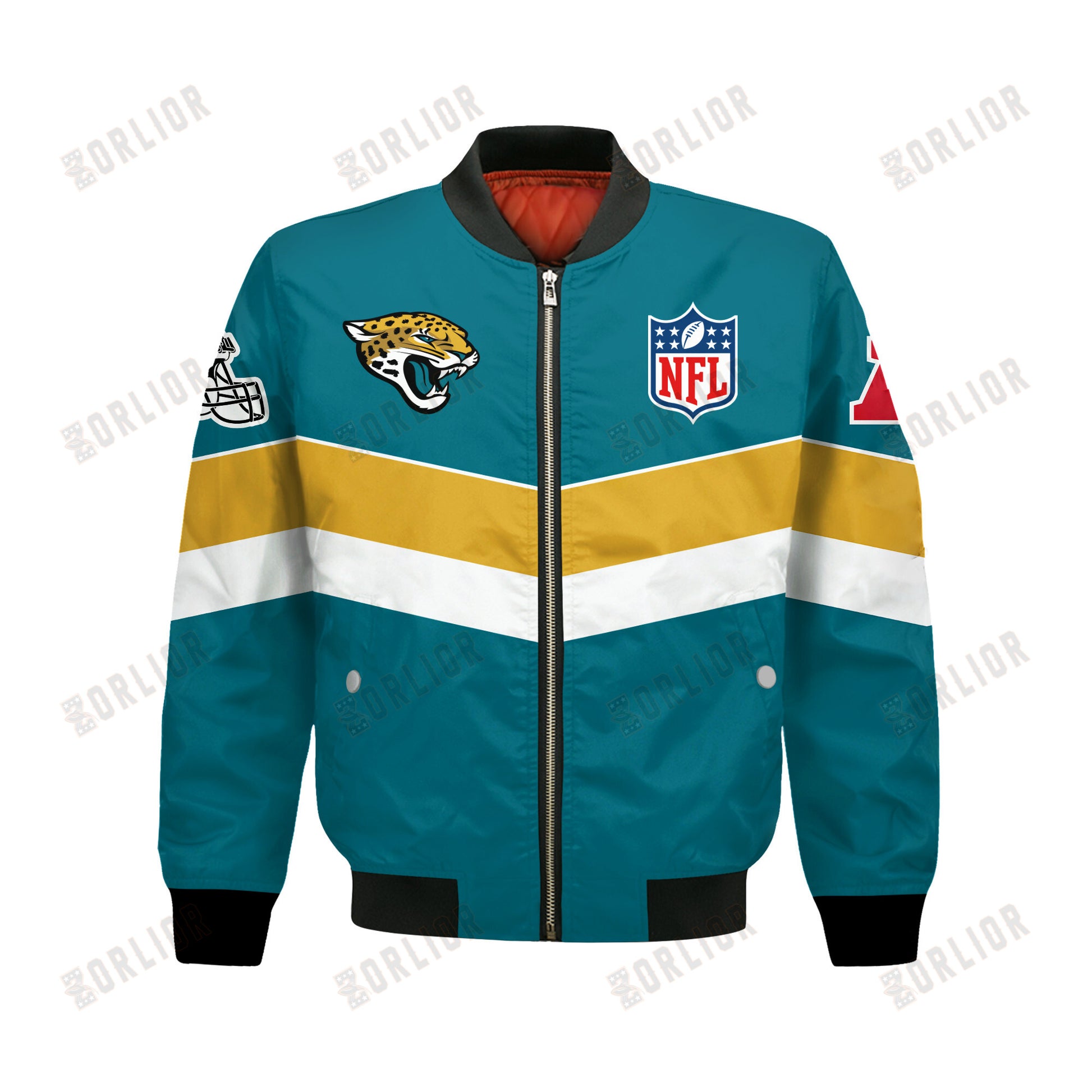 Jacksonville Jaguars Football Team 2024 - 25 Unstoppable Bomber Jacket
