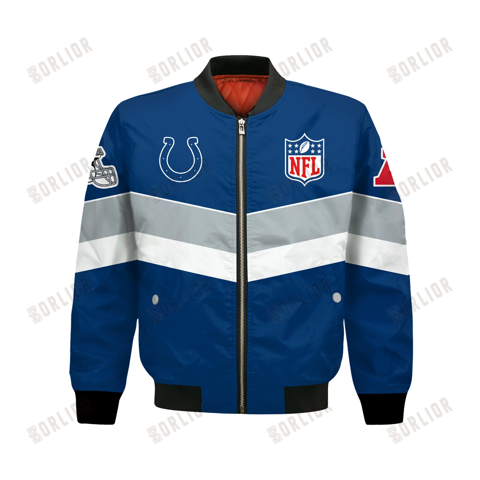 Indianapolis Colts Football Team 2024 - 25 Unstoppable Bomber Jacket