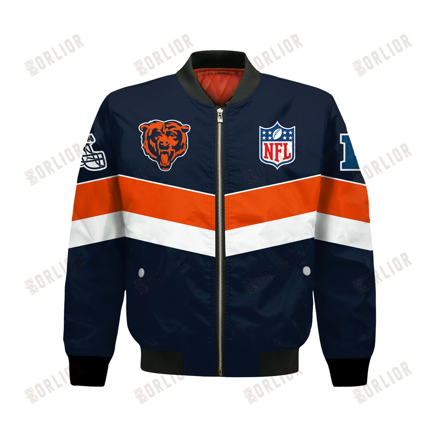 Chicago Bears Football Team 2024 - 25 Unstoppable Bomber Jacket