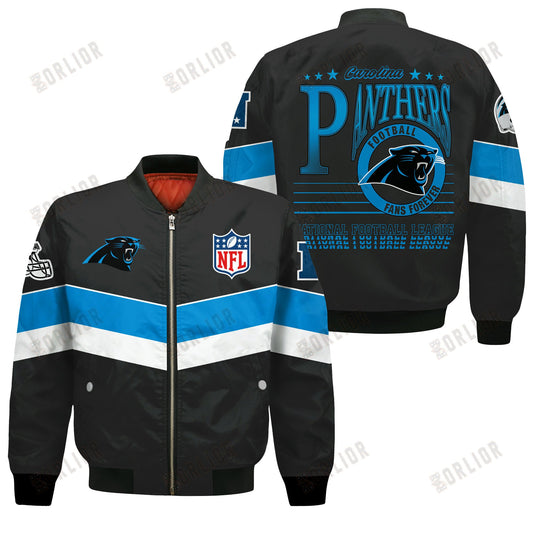 Carolina Panthers Football Team 2024 - 25 Unstoppable Bomber Jacket