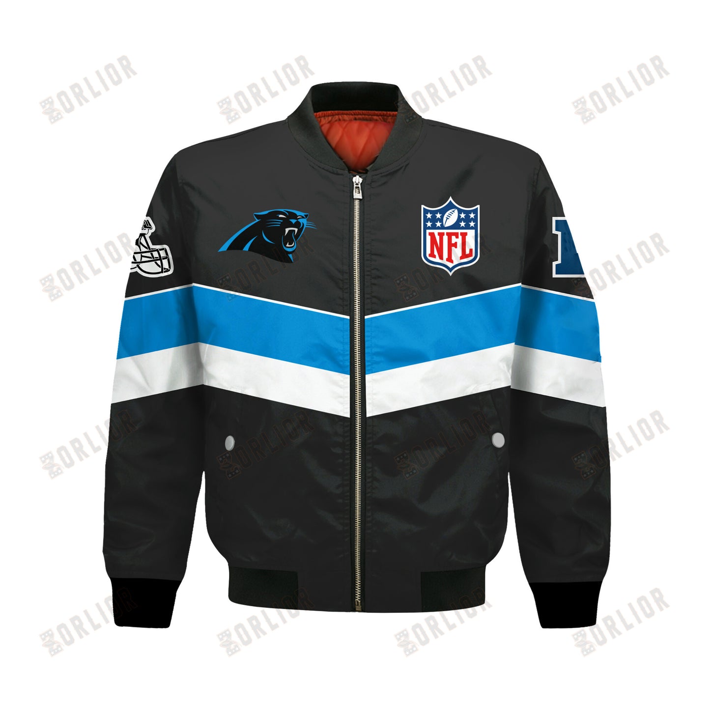 Carolina Panthers Football Team 2024 - 25 Unstoppable Bomber Jacket